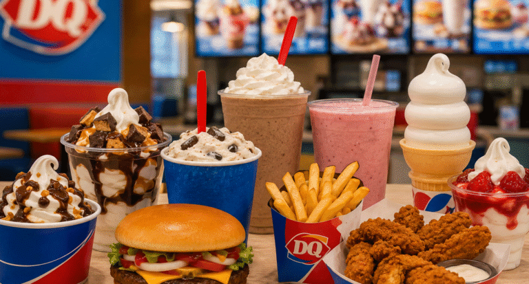 Dairy Queen Menu